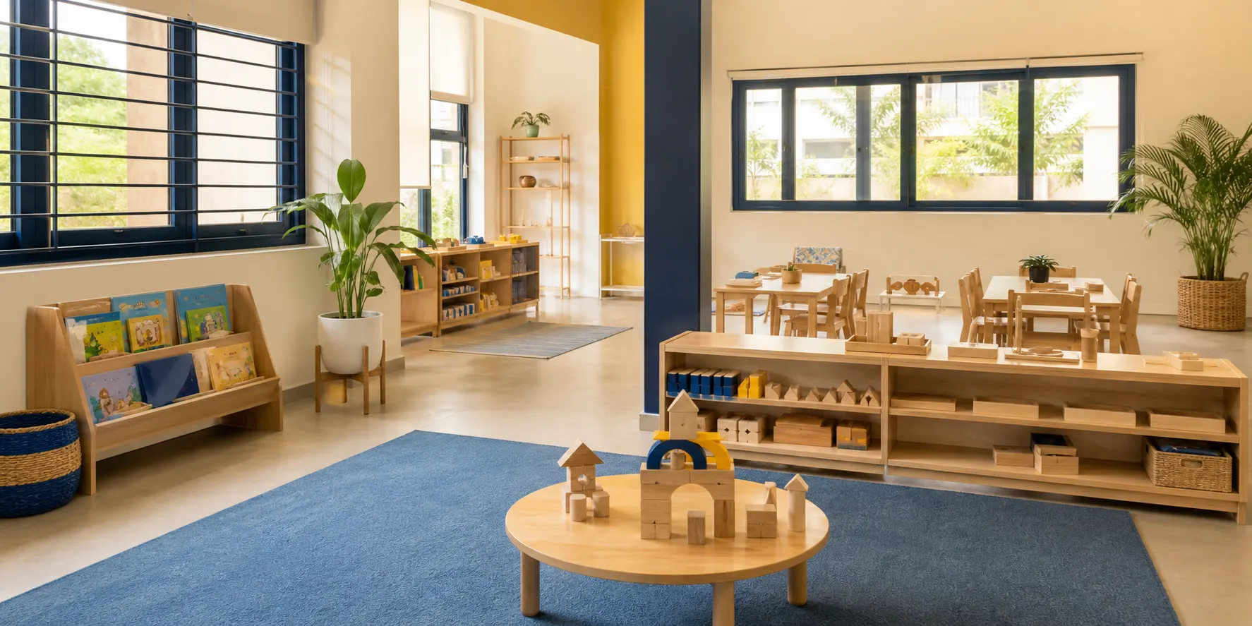 A bright Kedland classroom prepared for curious young learners